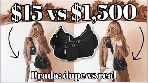 prada 're edition 2005 dupe amazon|prada triangle dupe.